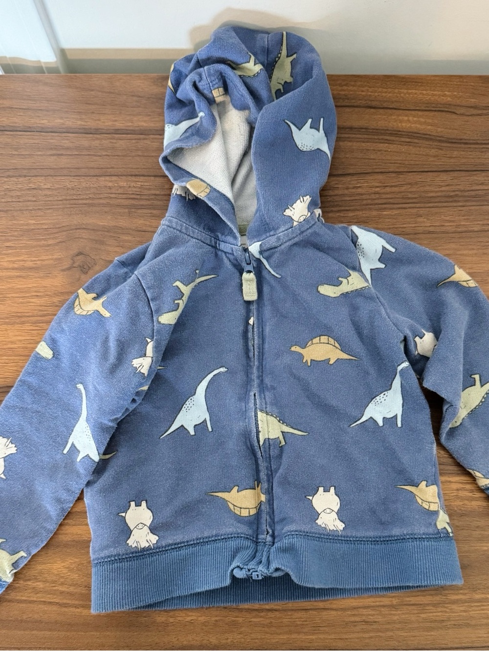 Carter’s Toddler Boys Jacket Pants Set Size 2T Dinosaur 100% Cotton Blue - Picture 9 of 10